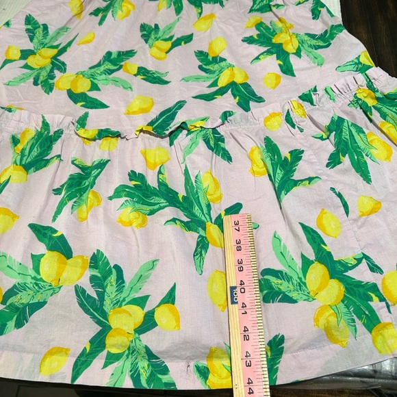 J. Crew Lemon Print High Low Dress - Picture 6 of 12
